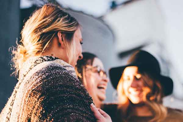 Group of female friends