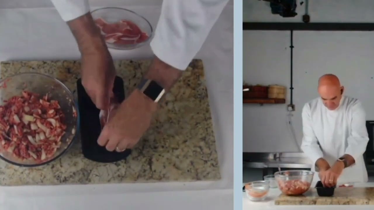 Chef Neil preparing Mouth-Watering Meatloaf