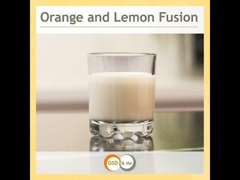 Glass of Orange & Lemon Fusion